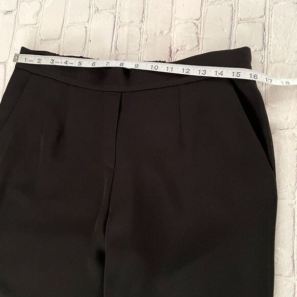 The Reset R Label Black Straight Pull On Elastic Waist Pants with Pockets M - Picture 5 of 9